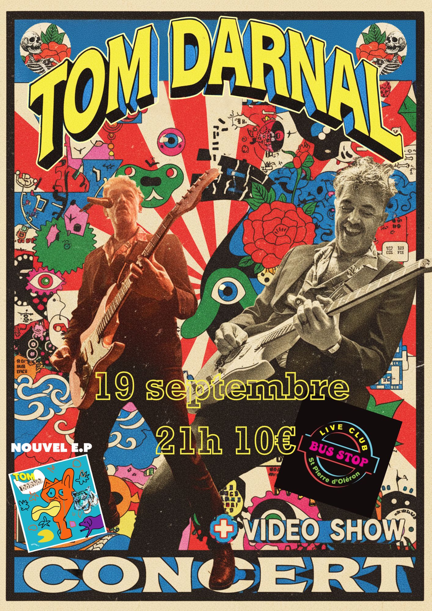 Affiche du concert Tom Darnal